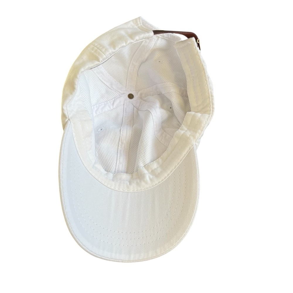 Island Totes White Hat with Pink Whale Women’s Adjustable Back - Picture 6 of 7